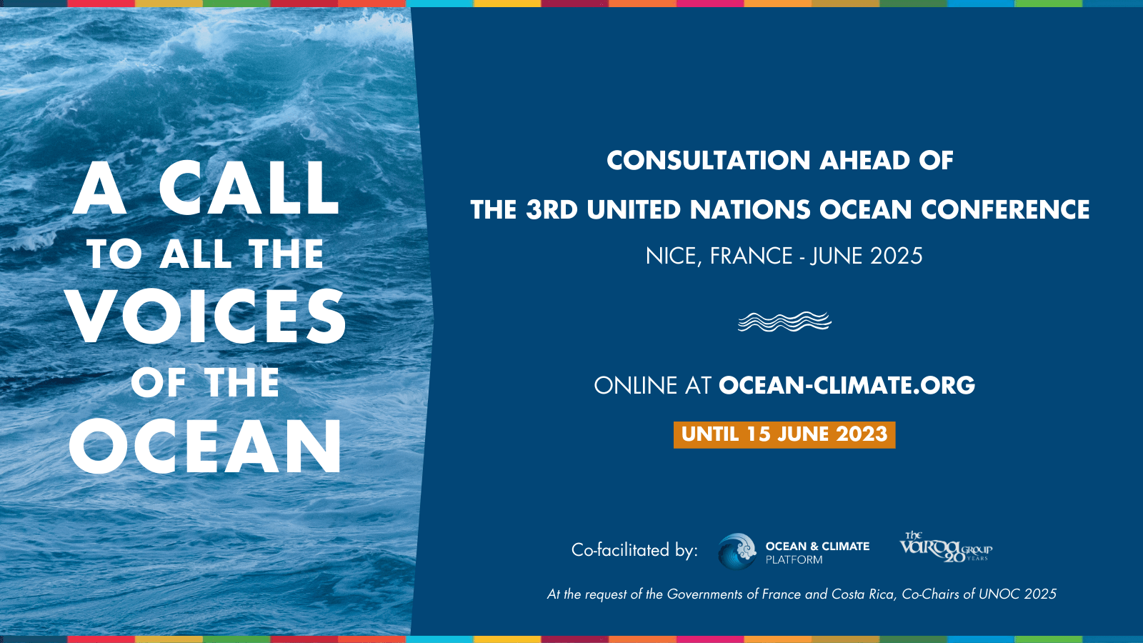 Consultation United Nations Ocean Conference 2025